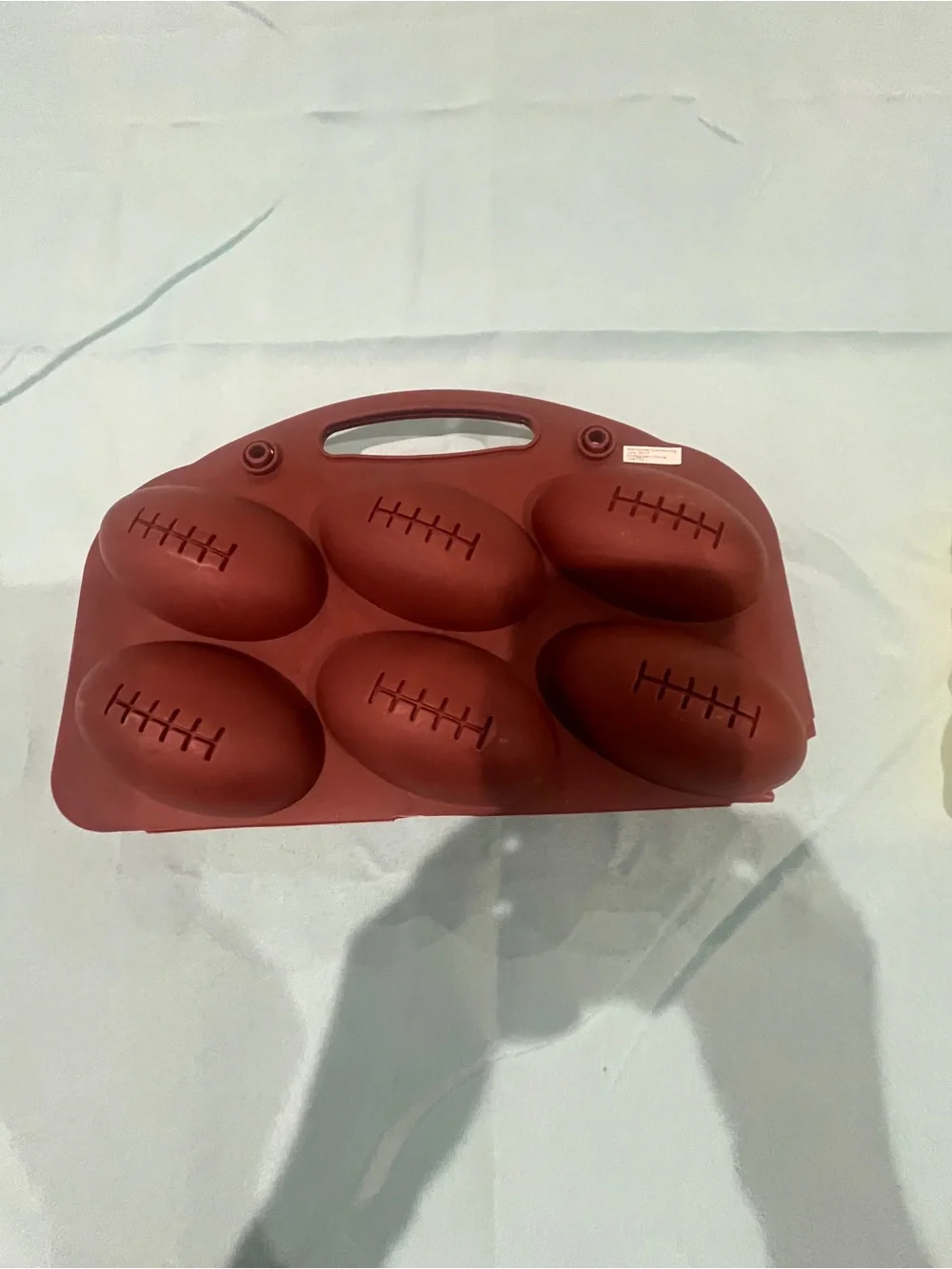 Silicone Football and 2 superhero molds set of 3 items